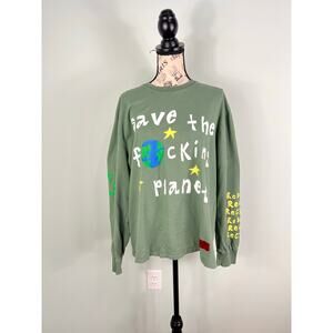 Chnge Graphic Save the Planet Long Sleeve Shirt